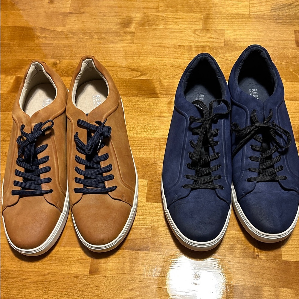Kenneth Cole Brown and Blue Men's Sneakers